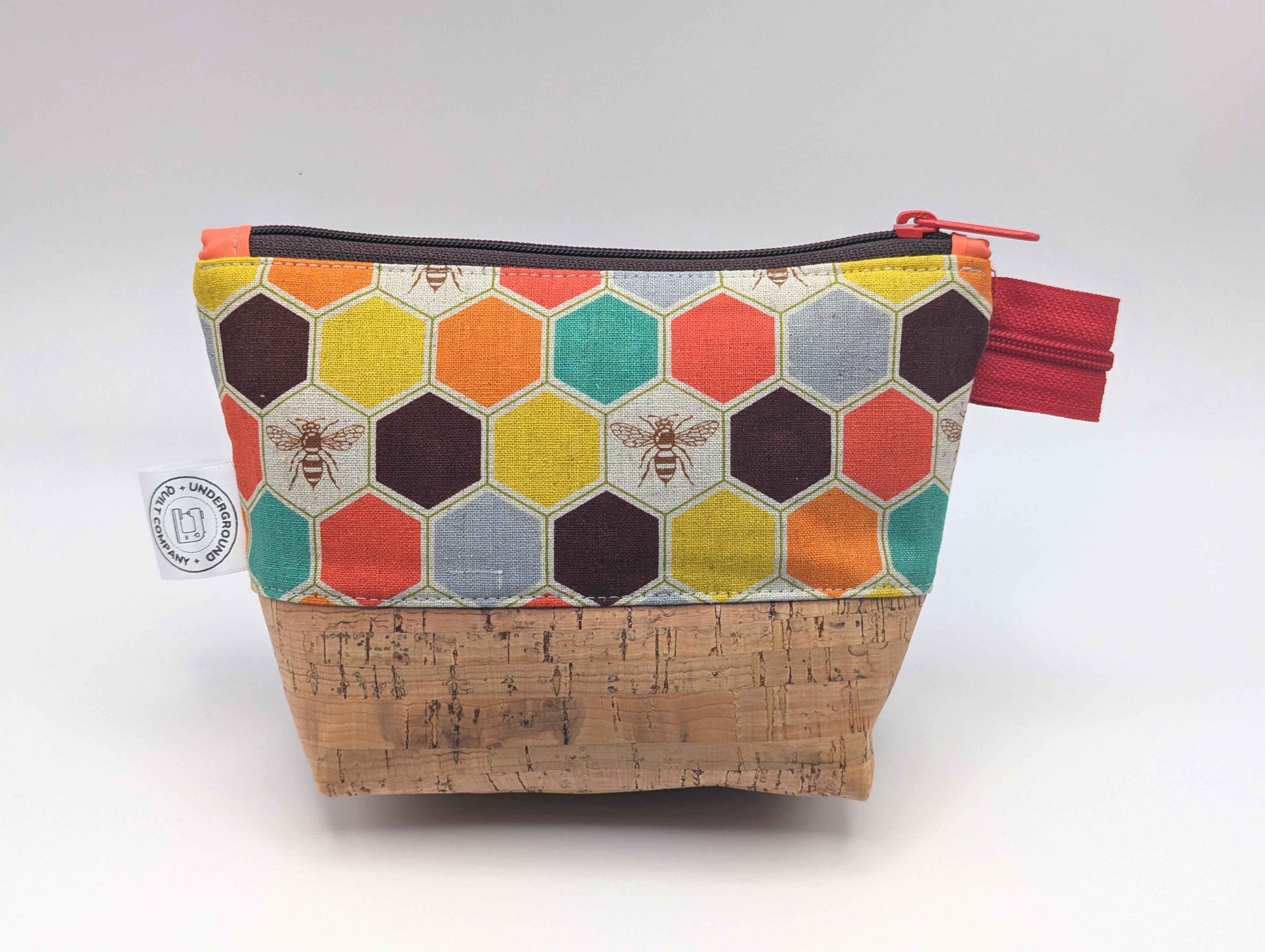 Honeybee Hexagon Box Pouch