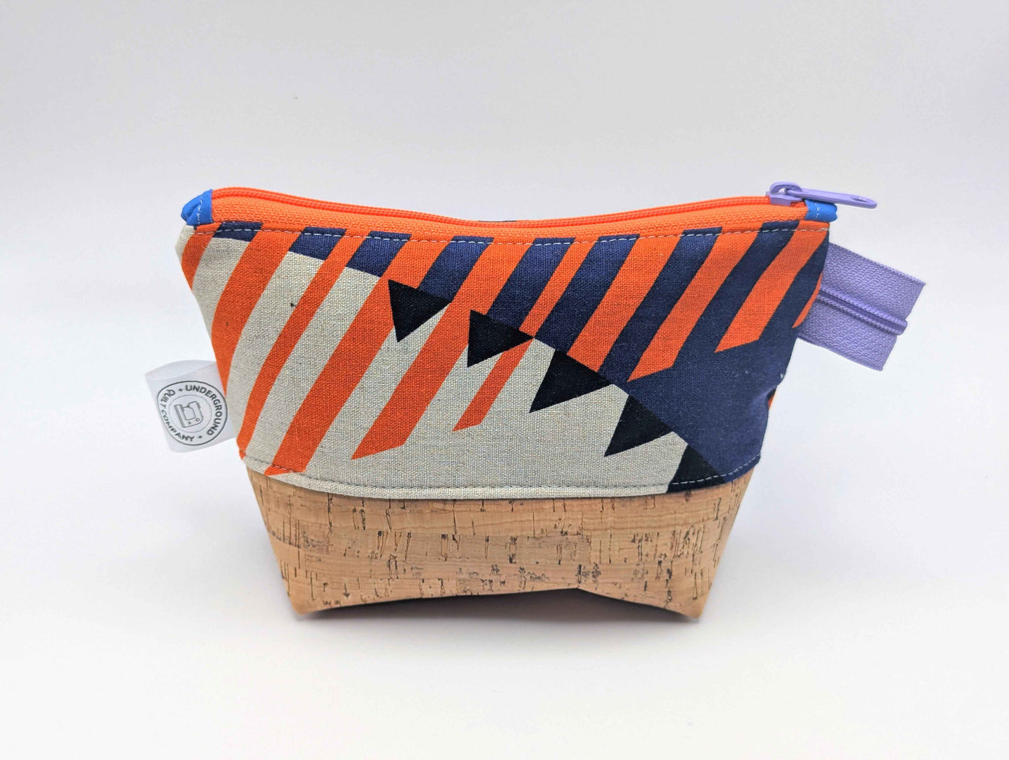 Spectacular Stripes Zipper Pouch - Underground Quilt Co.