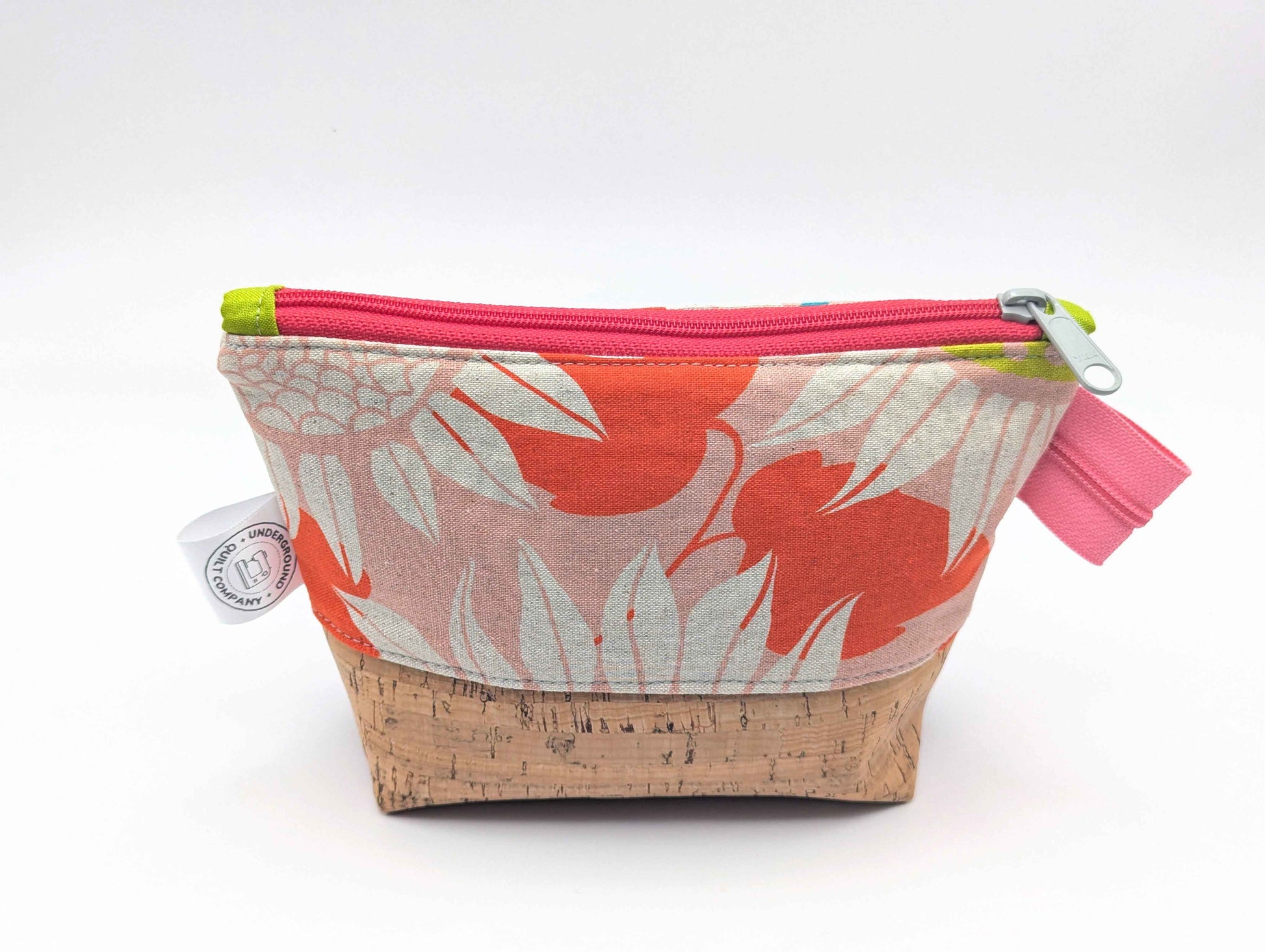 Sunflower Silhouette Zipper Pouch - Underground Quilt Co.