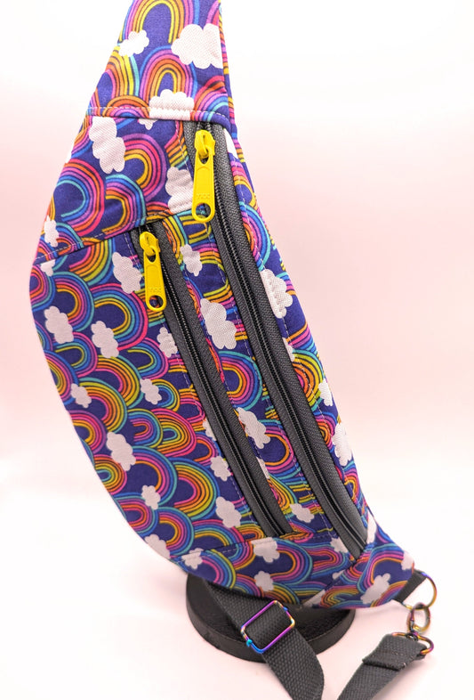 Rainbows and Clouds Bum Bag