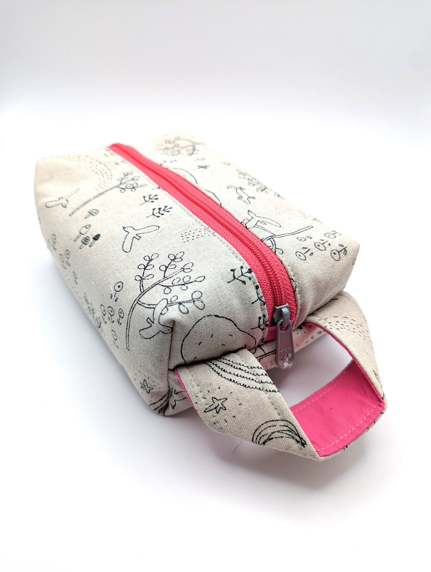 Simple Forest Animals Box Pouch