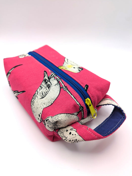 Sweet Parakeets Box Pouch